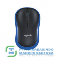 WIRELESS MOUSE M185 - BLUE
